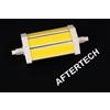 COB 118mm R7S 10w LED BIANCO NEUTRO PURO LAMPADA ANGOLO LUCE 200° 950LUMEN 4500K