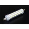 SLIM 118mm R7S 10w LED BIANCO FREDDO LAMPADA PIANTANA SOTTILE 360° 950LUMEN