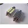 COPPIA LAMPADINE LAMPADE 6 LED SILURO 39mm NO ERRORE N3
