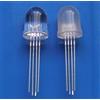 10 LED RGB MULTICOLOR 10mm ANODO COMUNE 8000mcd CLEAR A1C19