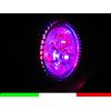 GROW GU10 3x1w LED 3w LAMPADINA FARETTO DICROICA CRESCITA PIANTE IDROPONICA E5E1