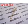 IR 5mm 100 LED INFRAROSSI 180GRADI STRAWHAT IRDA + RESISTENZE A1B16.A2C48