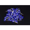 FOGGY 10 DIODI LED LEDS BLU 10mm BLUE LUCE DIFFUSA DIFFUSED