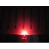 STRAWHAT STRAW HAT 180gradi 100 LED ROSSI 5000mcd 5mm + RESISTENZE A2C25.A2C48