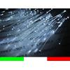 18w KIT FIBRA OTTICA CIELO STELLATO 400 PUNTI 3m LED BIANCO FREDDO