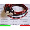 10 LED BIANCHI STRAWHAT 5mm CABLATI 30cm CON RESISTENZA 12v CON CAVO A2B36