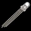100 LED RGB MULTICOLOR 5mm ANODO COMUNE 8000mcd CLEAR 10x B1D18