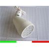FARETTO LED 12w 220v PER BINARIO TRACK LAMPADA LUCE BIANCO CALDO 1150LUMEN