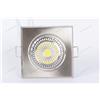 COB 5w FARETTO LED DA INCASSO QUADRATO 120° BIANCO 4500K DIMMERABILE NEUTRO 220v