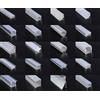 2M 2metri PROFILO ALLUMINIO PER STRISCE STRIP LED BARRA RIGIDA 2mt