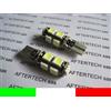 2pz 2x LAMPADE 9 LED CANBUS RESISTENZA CDB T10 W5W L9
