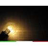 7w E27 EFFETTO FILAMENTO LED LAMPADINA BIANCO CALDO 2700k LAMPADA BULBO VETRO