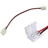 CONNETTORE 8mm RAPIDO CLIP JACK PLUG PER STRISCIA STRIP LED B1E11
