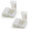CONNETTORI RAPIDI 10mm RGB (2pz) CLIP JACK PLUG PER STRISCIA STRIP LED B1E22