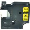45018 NERO SU GIALLO NASTRO COMPATIBILE DYMO D1 CASSETTA LABELMANAGER 12mm