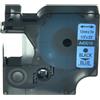45016 NERO SU BLU NASTRO COMPATIBILE DYMO D1 CASSETTA LABELMANAGER 12mm