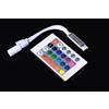 MICRO RGB CENTRALINA CIRCUITO CON TELECOMANDO PER STRISCE STRIP LED PROFILO B6E6
