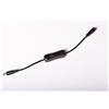 INTERRUTTORE NERO MANUALE CON DOPPIO JACK 12v 24v PER STRIPLED B1D12