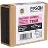 Epson Cartuccia Epson magenta chiaro ultrachrome K3 (80ML). [C13T580B00]