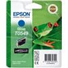 Epson Cartuccia Epson blu hi-gloss photo R800 R1800 blister con RS [C13T05494010]