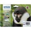 Epson Cartuccia Epson Multipack T0895 N.4 cartucce nero ciano magenta giallo [C13T08954010]