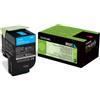 Lexmark Toner Lexmark 802C ciano [80C20C0]