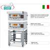 Forno pizza gas per 4 Pizze da mm 300, camera da mm 610x640, - Modulare, Componibile