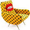 SELETTI poltrona imbottita TOILETPAPER ARMCHAIR - 16084