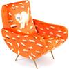 SELETTI poltrona imbottita TOILETPAPER ARMCHAIR - 16087