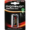 Aigostar Batteria Pila Alkaline Rettangolare 6LR61 9V conf. 1pz