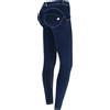 Freddy Pantalone WR.UP® skinny vita e lunghezza regular in jersey effetto denim