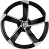 Cerchi in Lega EtaBeta Magic 8.5x20 Black Full Polished