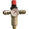 Konfit Srl Riduttore di pressione 1/2" con manometro e 2 rubinetti rapidi
