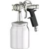 PISTOLA AEROGRAFO ARIA serbatoio 600ML ugello 2.5mm SPRUZZO HVLP