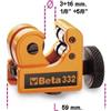 Beta Mini tagliatubi per rame art.332