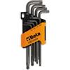 Beta Serie di 8 chiavi maschio lunghe sc8 torx art.97btx
