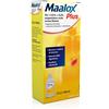 Opella Healthcare Maalox Plus 4% + 3,5% + 0,5% Sospensione Orale Aroma Limone Trattamento Iperacidità Bruciore e Dolore Gastro-Intestinale, 250ml