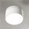 Gea Led Plafoniera alluminio metacrilato gea led cloe 65 gpl240c led lampada soffitto bianco moderna ip20