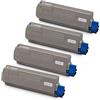 OKI : Toner Compatibile ( Rif. C 612 M ) - Magenta - ( 6.000 Copie ) - ( 46507506 )