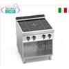 CUCINA ELETTRICA 4 ZONE ad INDUZIONE su VANO a GIORNO