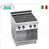 CUCINA ELETTRICA 4 ZONE ad INFRAROSSI su VANO a GIORNO