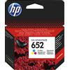 Hp Cartuccia Hp F6V24AE No.652 ciano/Magenta/giallo [F6V24AE]