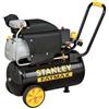 Stanley Fatmax D211/8/24s - Compressore elettrico carrellato - Motore 2 HP - 24 lt - aria compressa