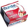 MONGE FRUIT POLLO CON MELA GR 80