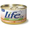 Life Pet care Life cat natural filetti di pollo con gamberetti 85 gr