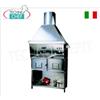 GRIGLIA ROMAGNA - Griglia Cucina Romagna a carbone vegetale con 2 bracieri