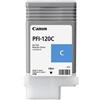 Canon Cartuccia D'Inchiostro Ciano Pfi-120C 2886C001 130Ml Originale