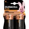 Duracell TORCIA ALCALINA D - Duracell - Plus Power, Blister da 2pcs