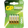 Gp Battery MINISTILO ALCALINA AAA - GP Batteries - Super, Blister da 4pcs