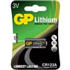 Gp Battery CR123 LITIO - Gp Batteries - Lithium, Blister da 1pc